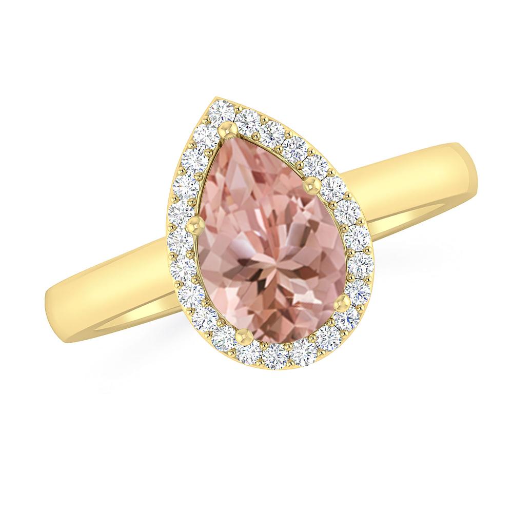 Yellow Gold - Morganite