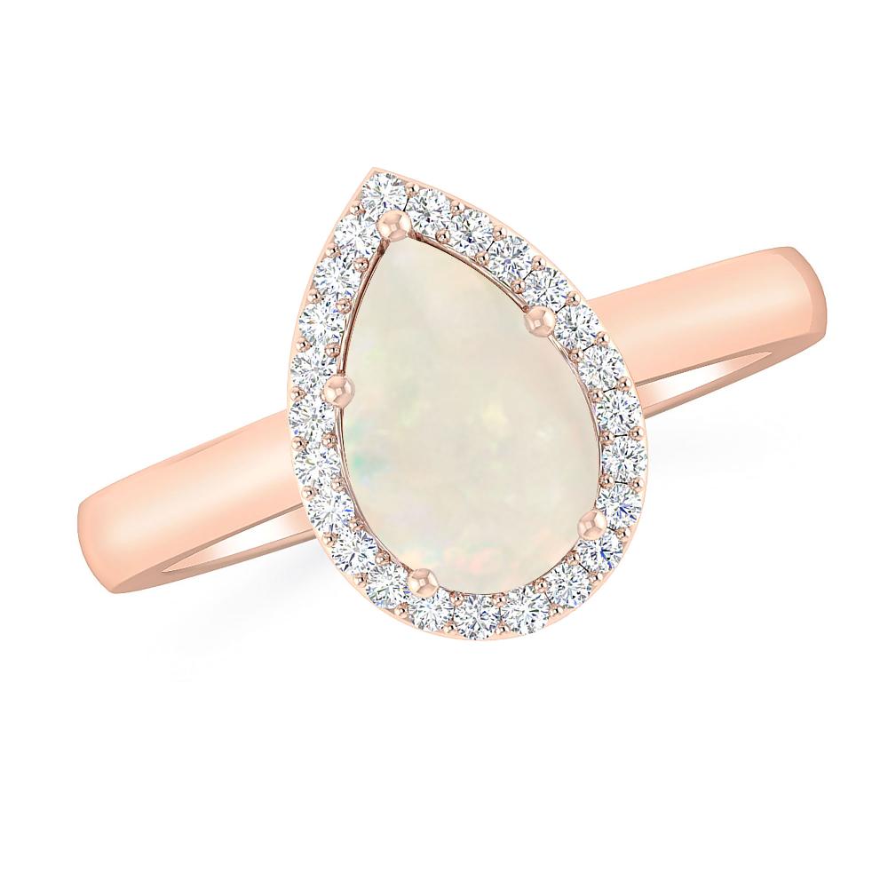 Rose Gold - Opal