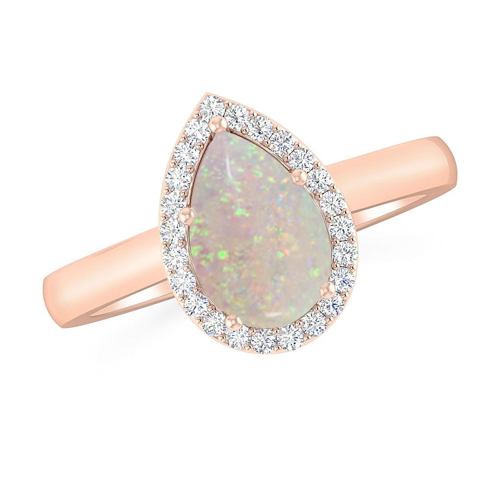 Rose Gold - Opal