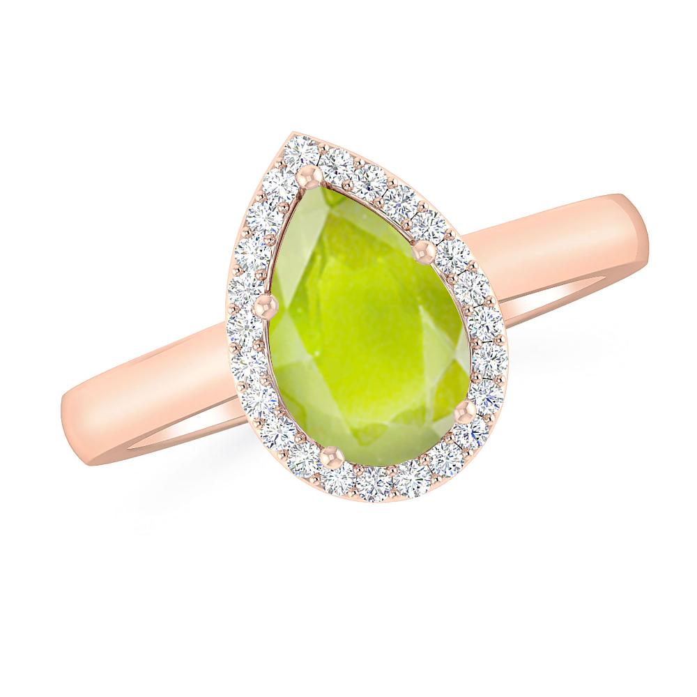 Rose Gold - Peridot