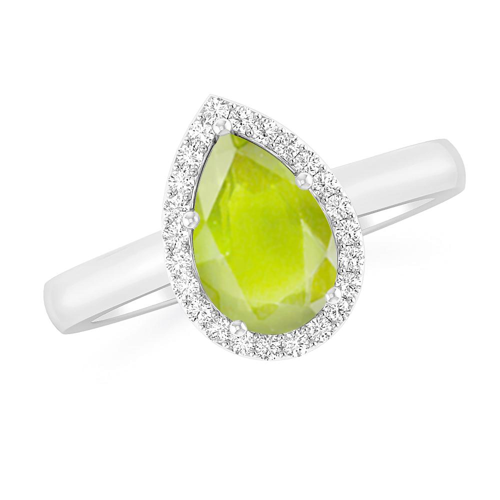 White Gold - Peridot