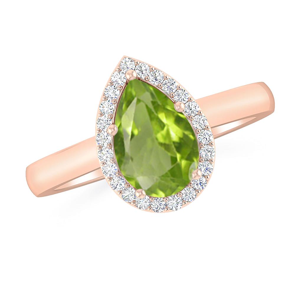 Rose Gold - Peridot