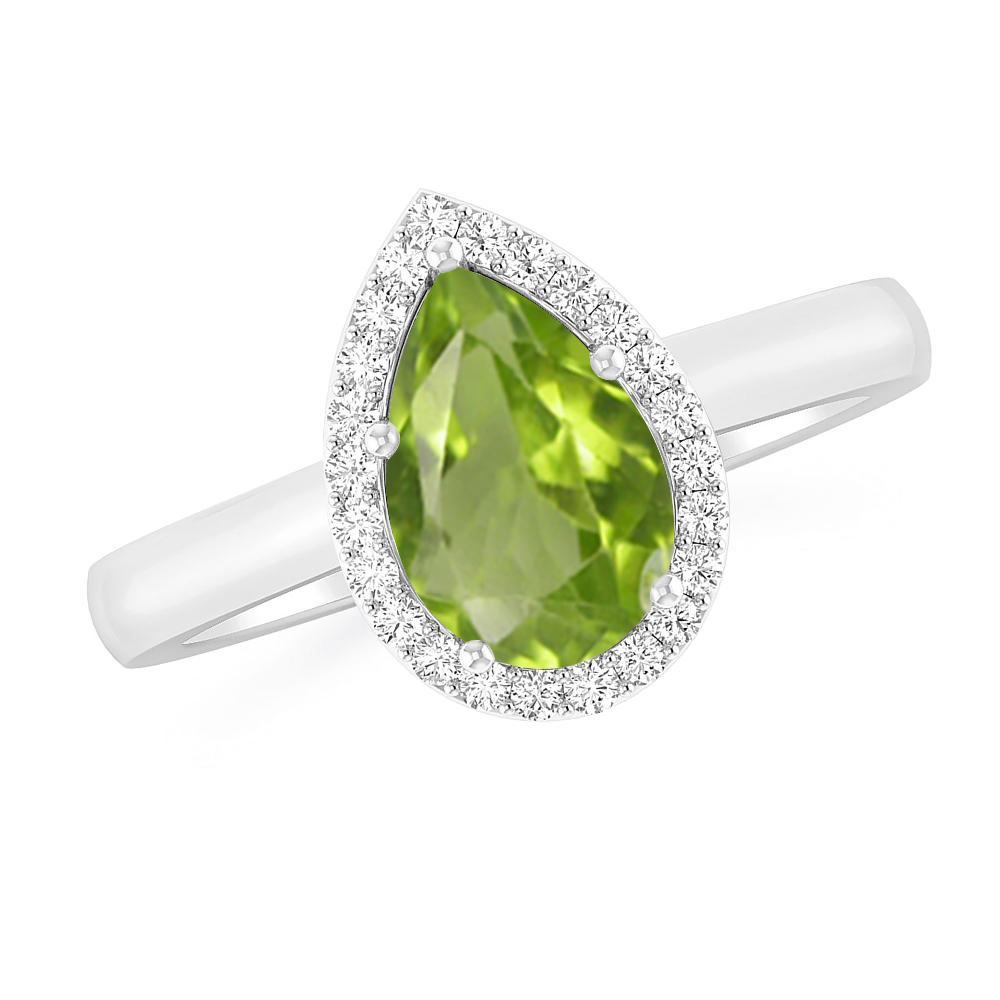 White Gold - Peridot