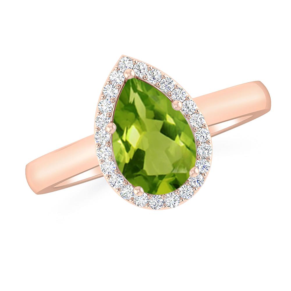 Rose Gold - Peridot