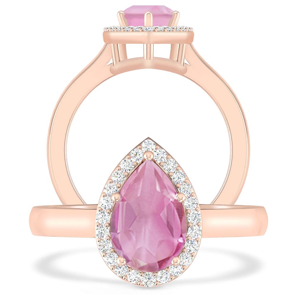 Rose Gold - Pink Tourmaline