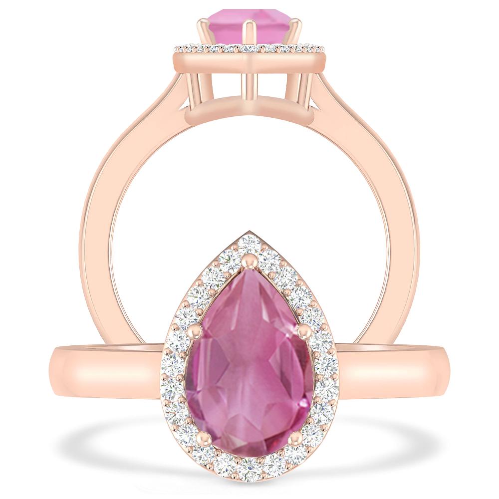 Rose Gold - Pink Tourmaline