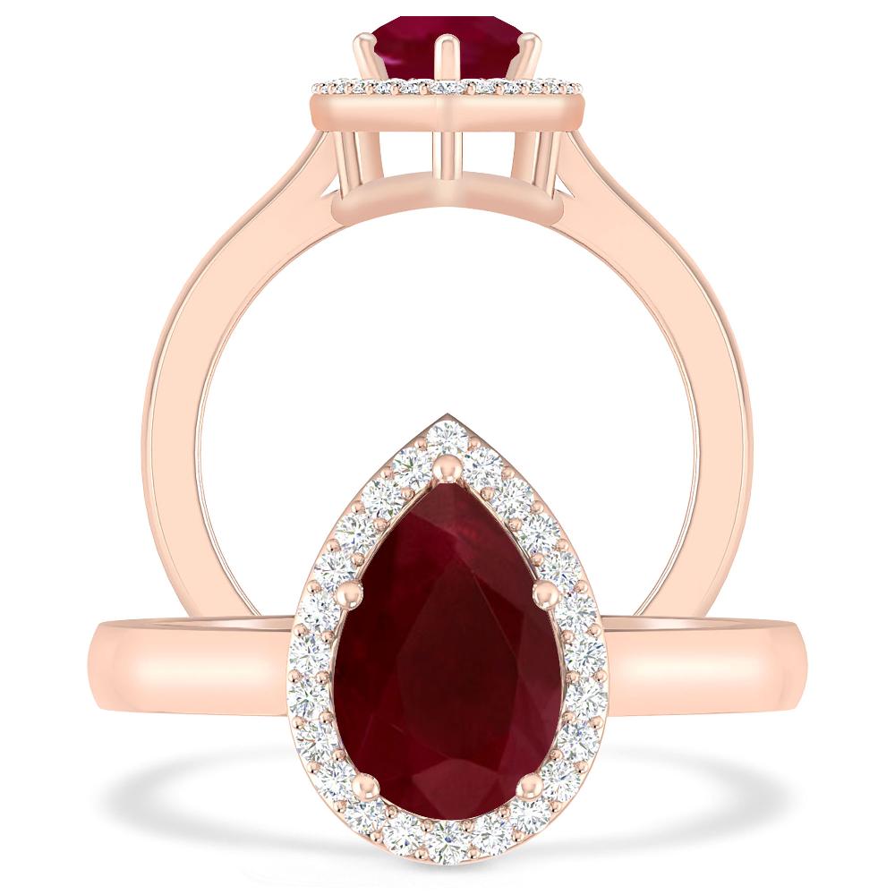 Rose Gold - Ruby