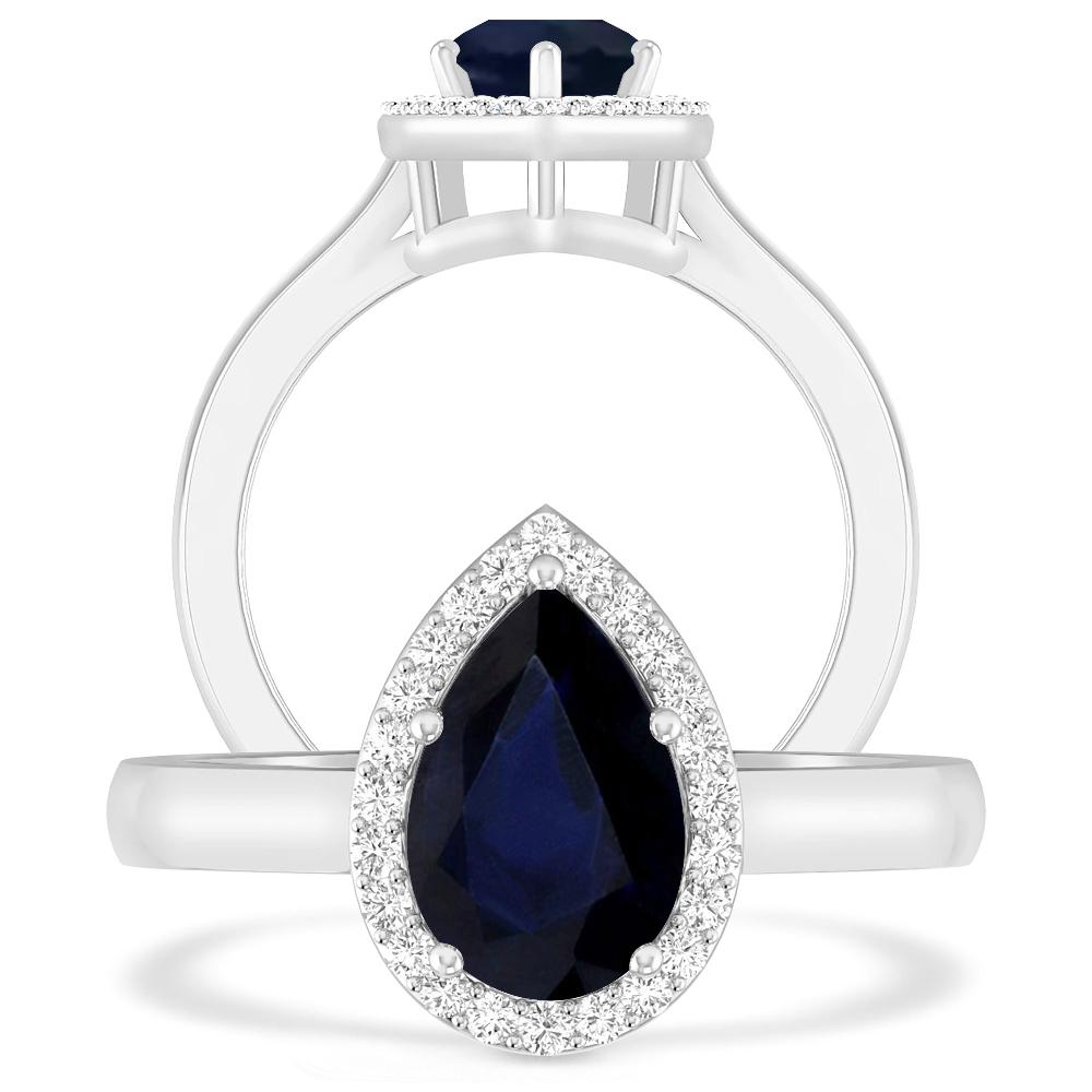 White Gold - Sapphire