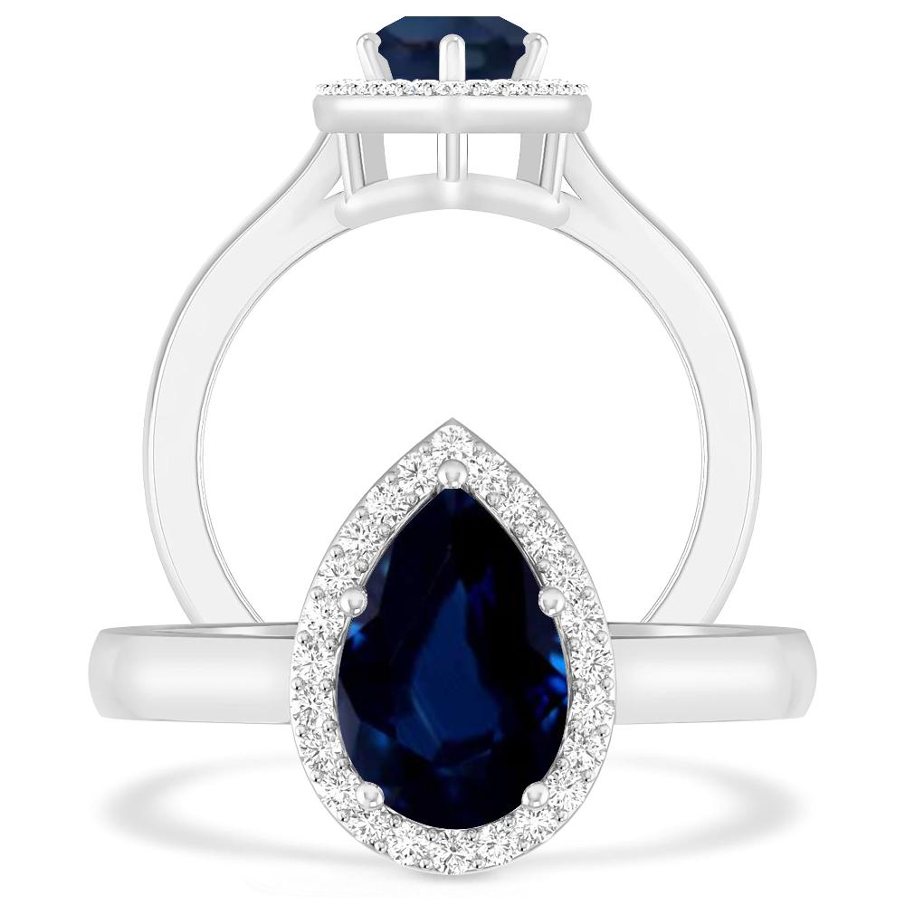 White Gold - Sapphire