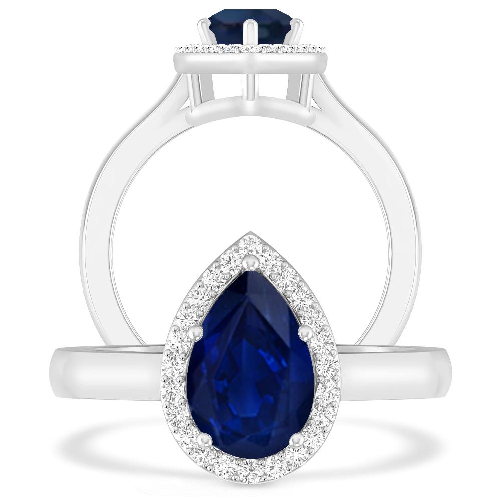 White Gold - Sapphire