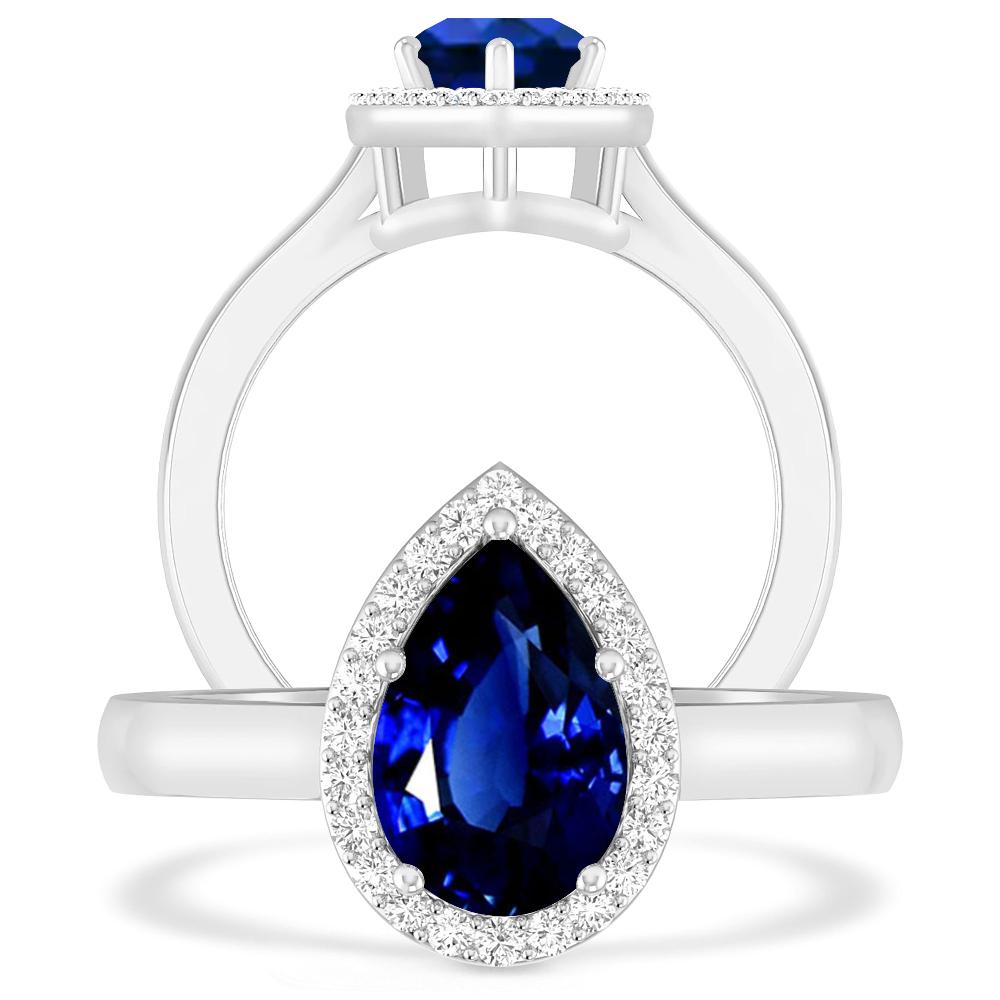 White Gold - Sapphire