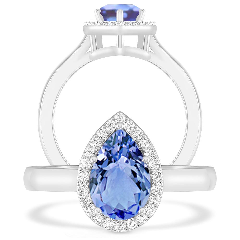 White Gold - Tanzanite
