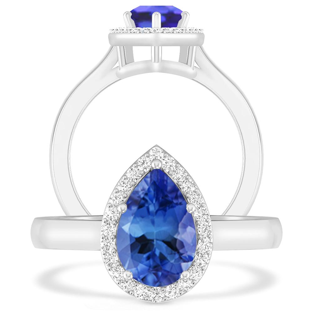 White Gold - Tanzanite