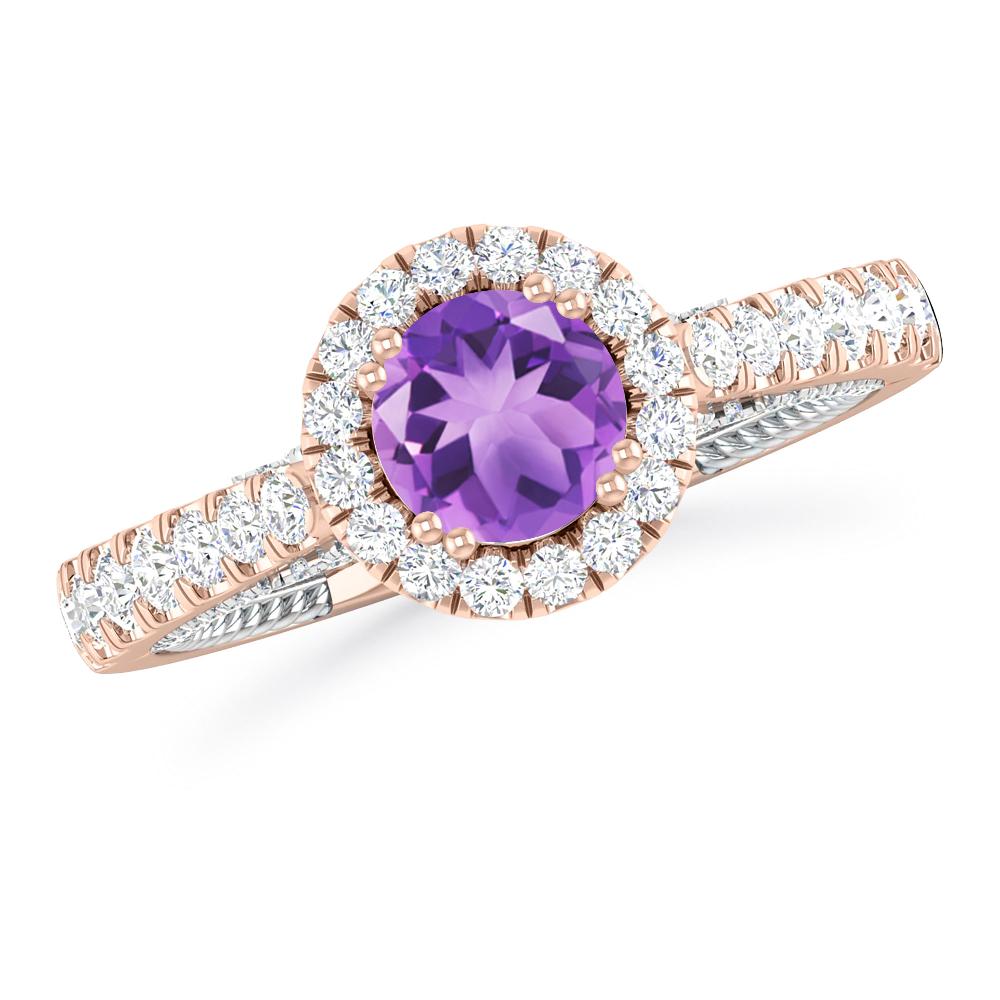 Rose Gold - Amethyst