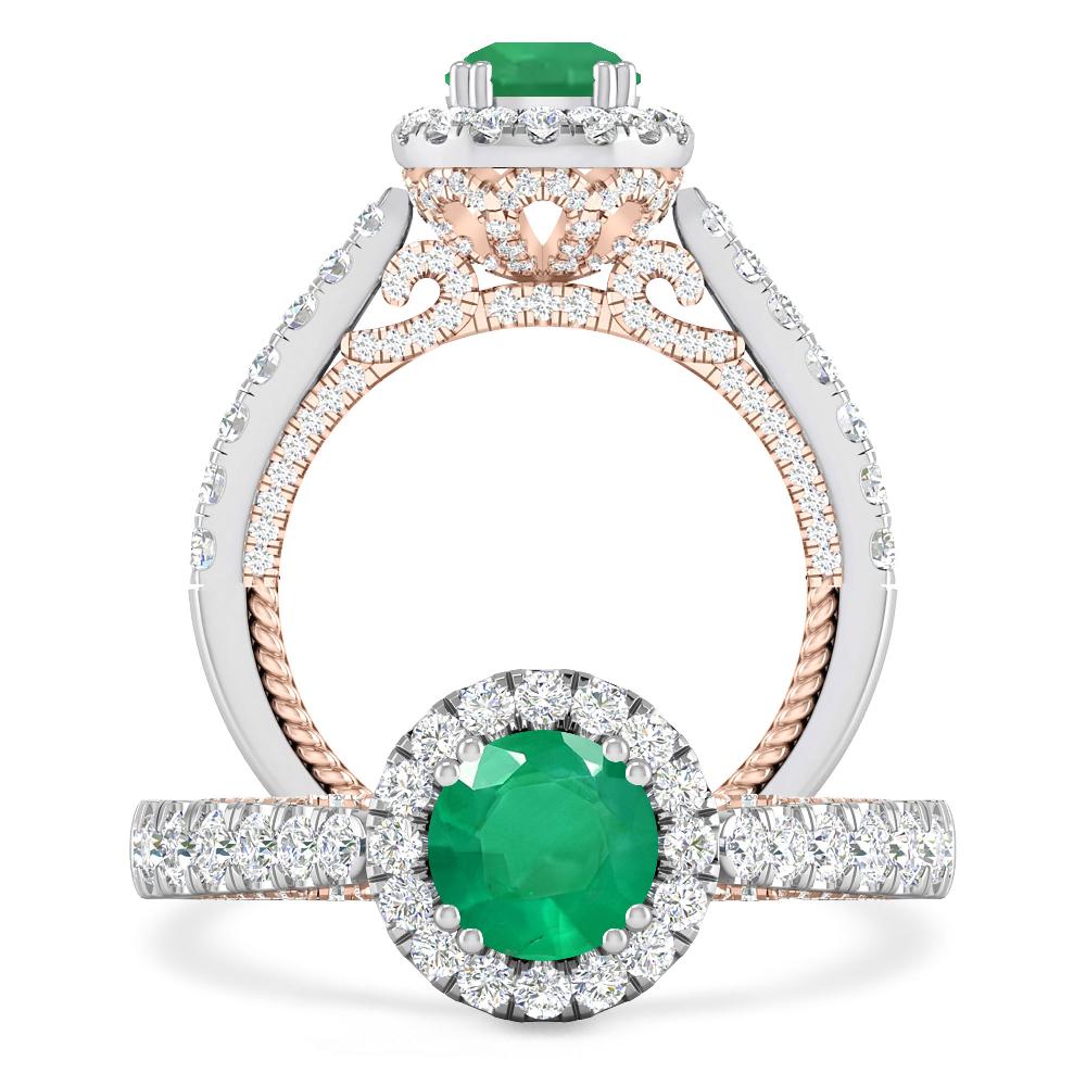 White Gold - Emerald