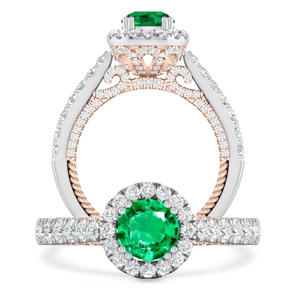 White Gold - Emerald