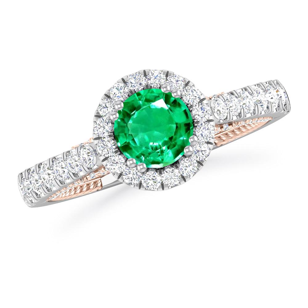 White Gold - Emerald