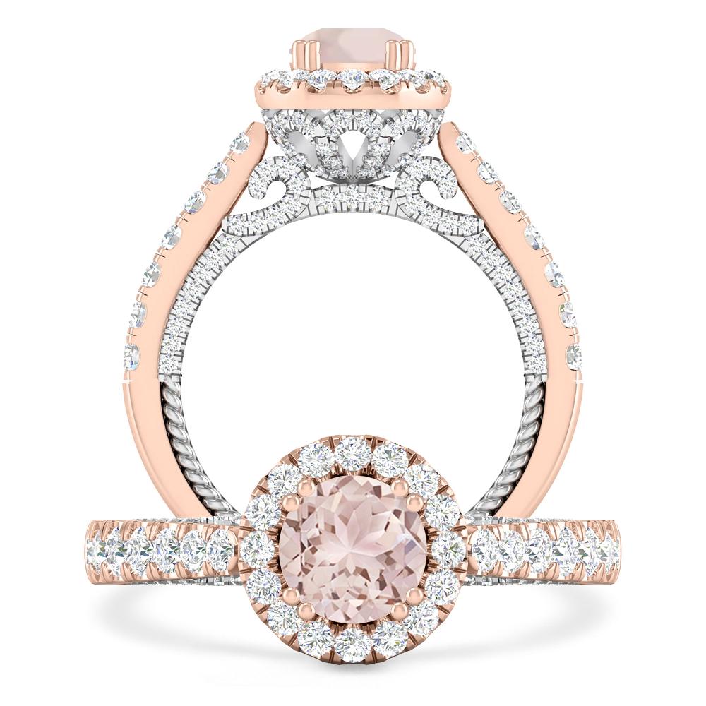 Rose Gold - Morganite