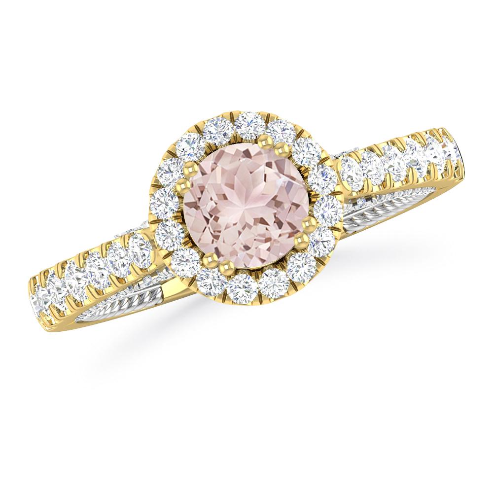 Yellow Gold - Morganite