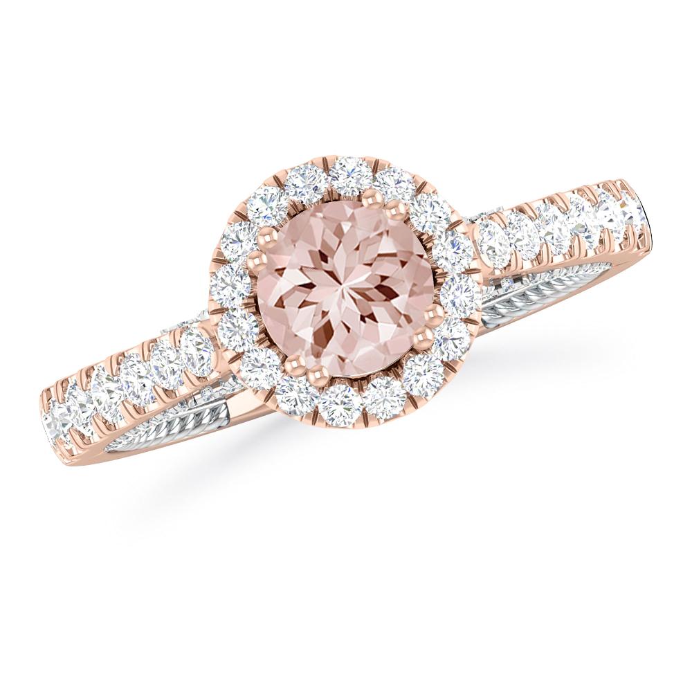 Rose Gold - Morganite