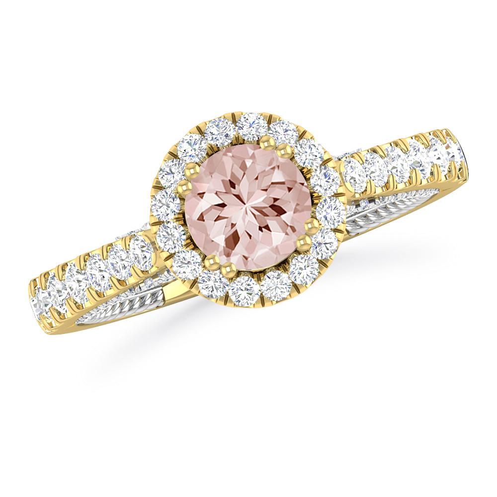 Yellow Gold - Morganite