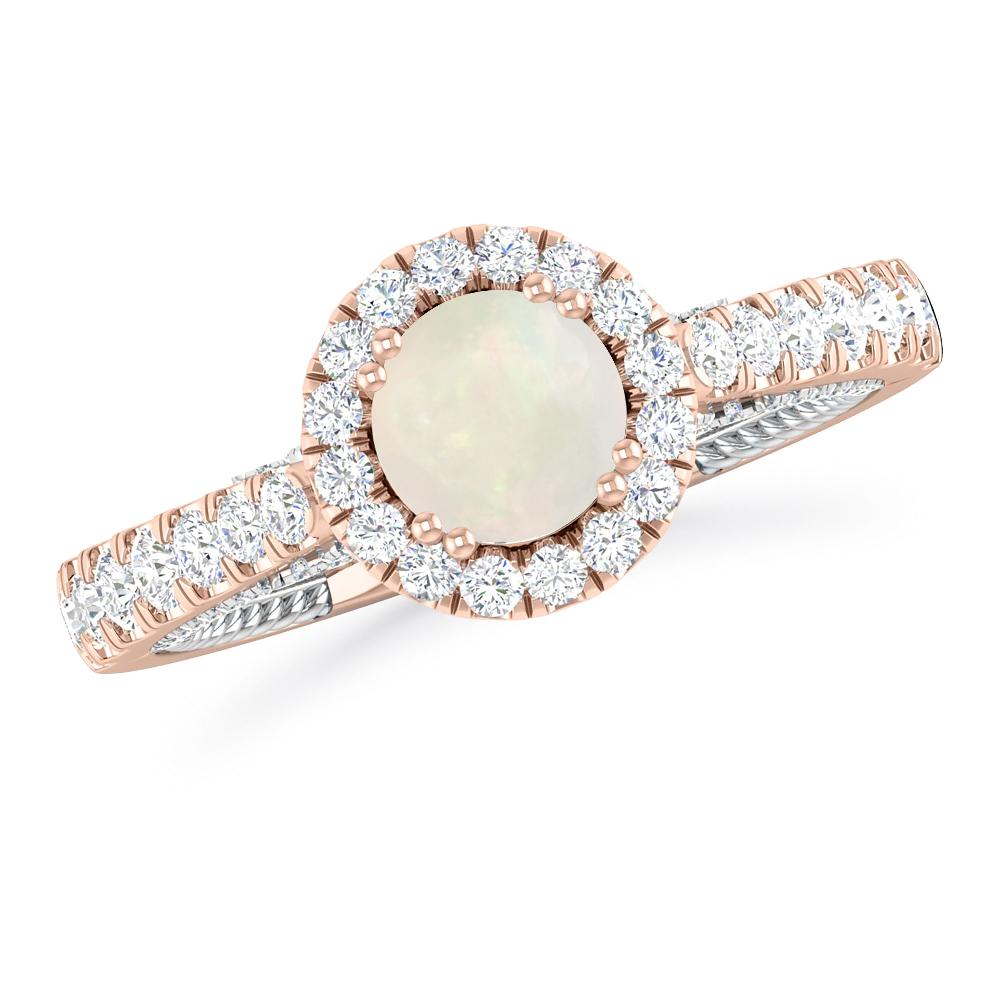 Rose Gold - Opal