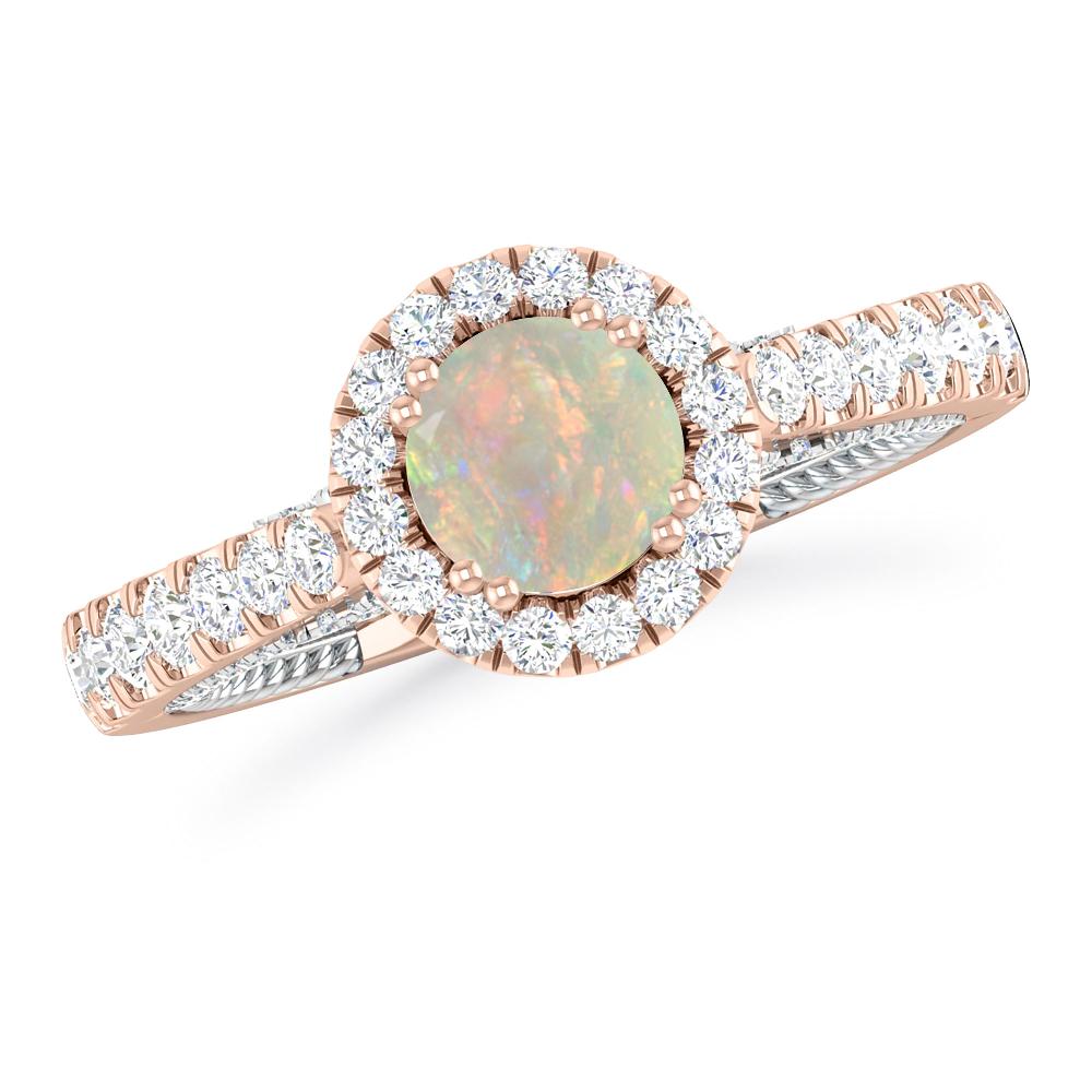 Rose Gold - Opal