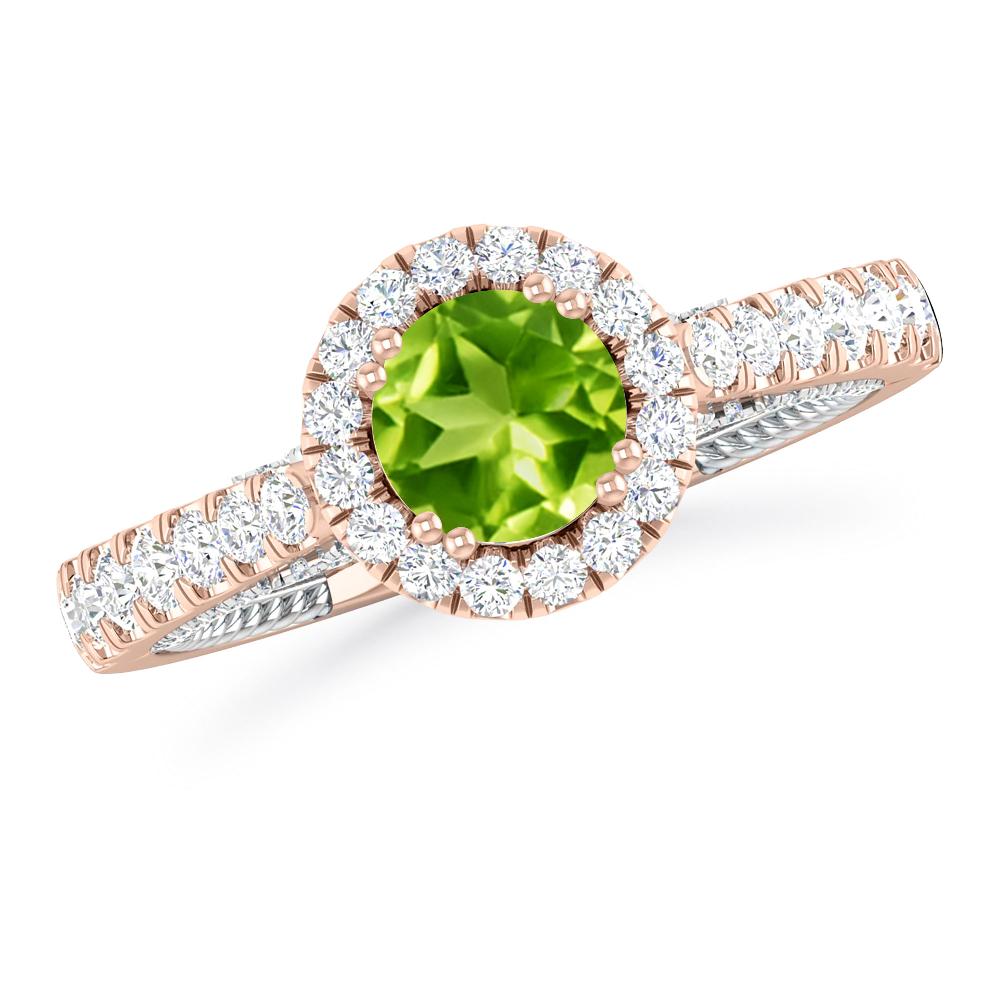 Rose Gold - Peridot