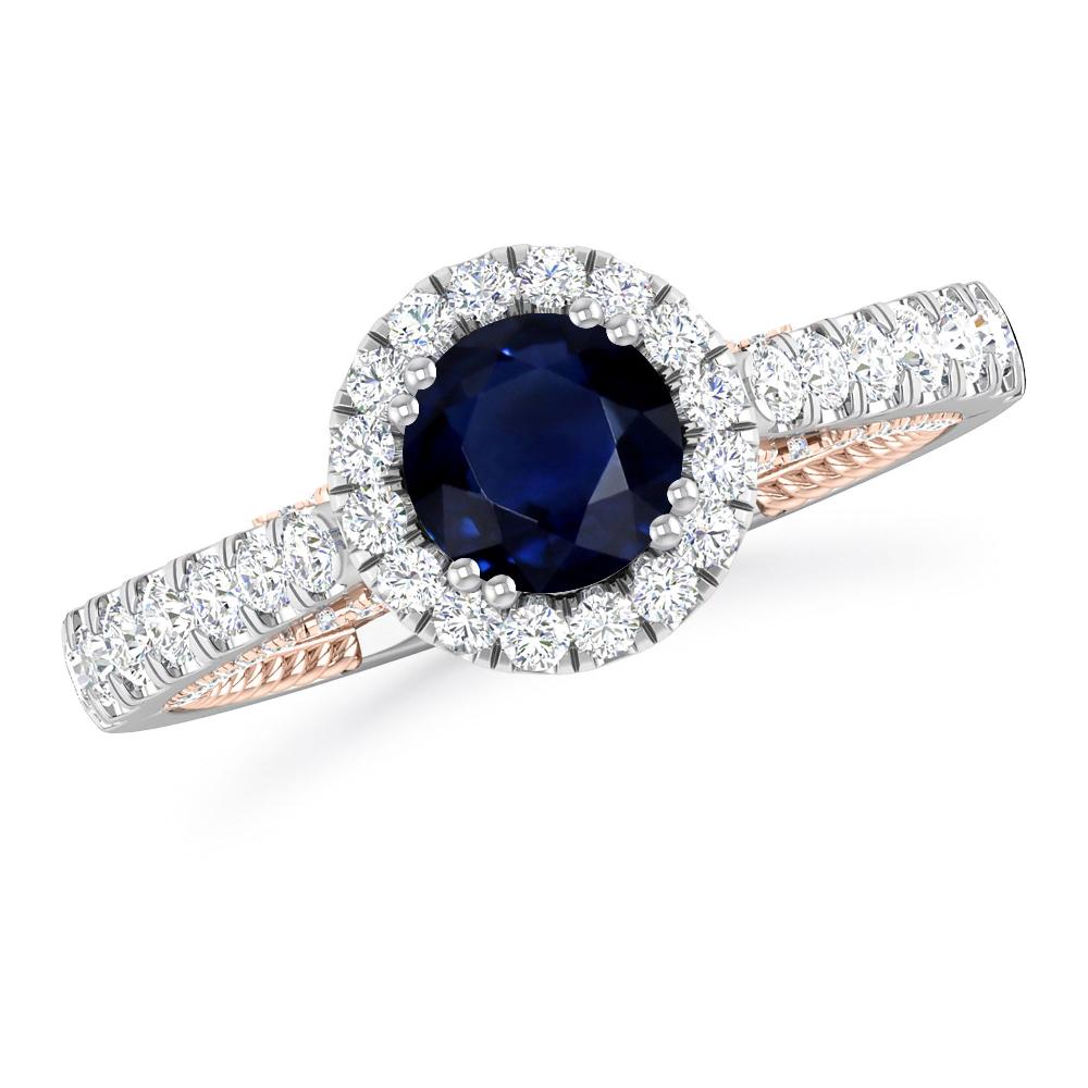 White Gold - Sapphire