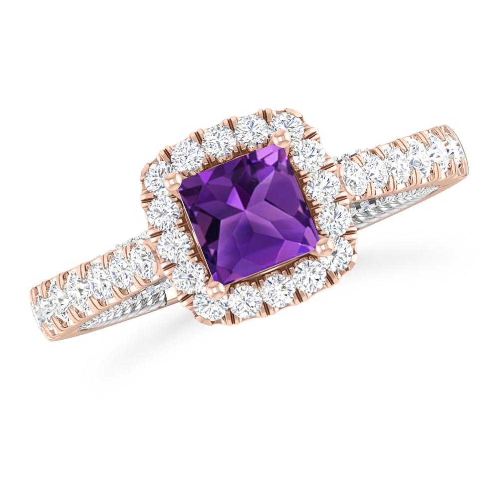 Rose Gold - Amethyst