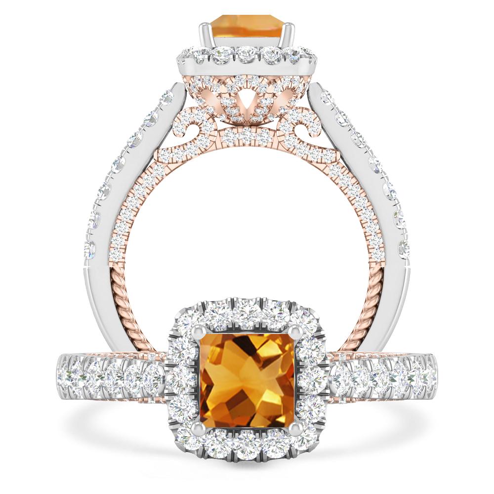 White Gold - Citrine