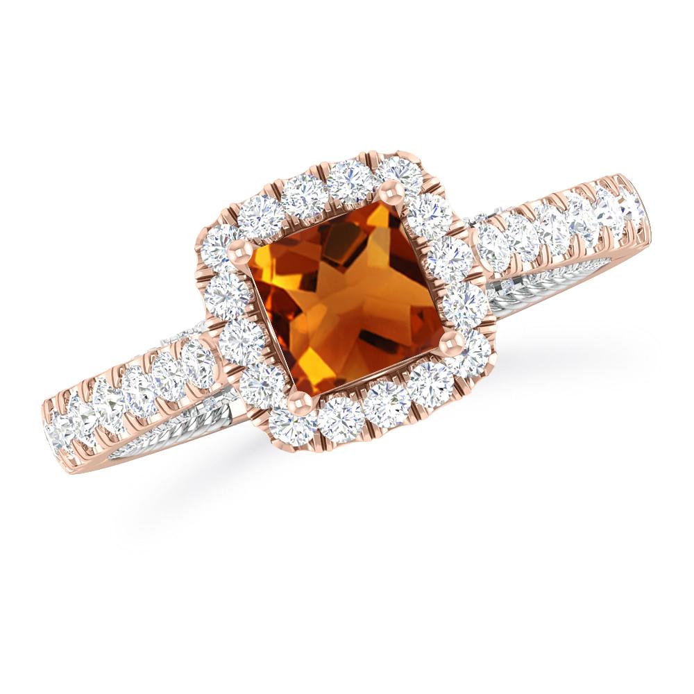 Rose Gold - Citrine