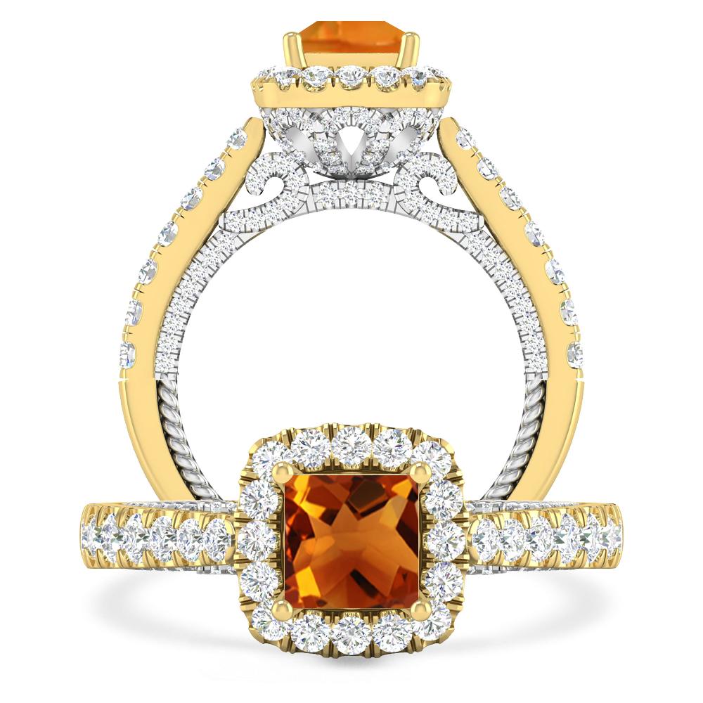 Yellow Gold - Citrine