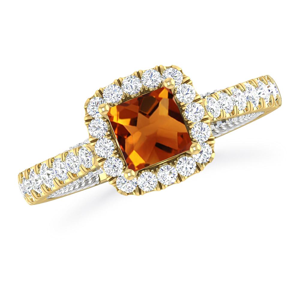 Yellow Gold - Citrine