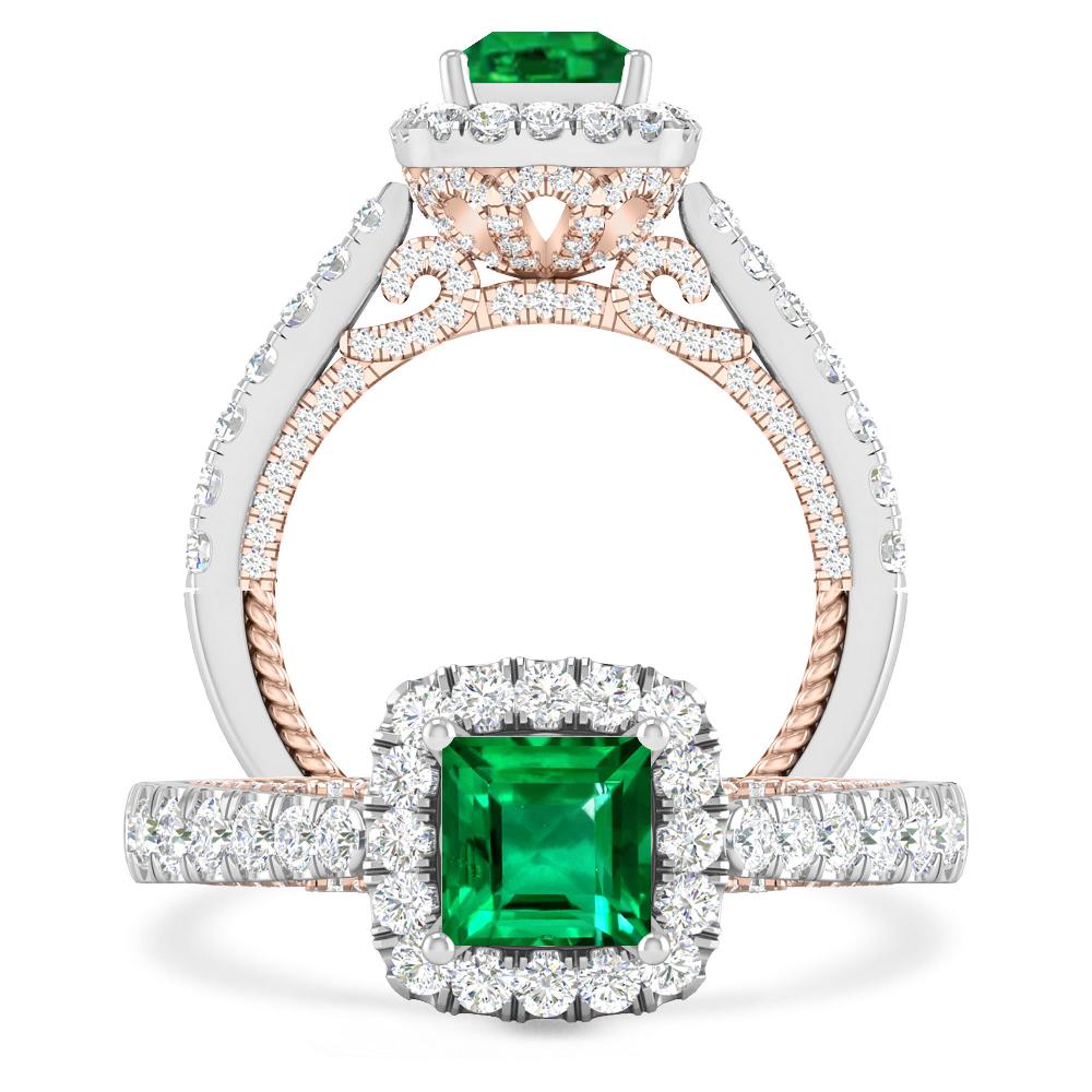 White Gold - Emerald