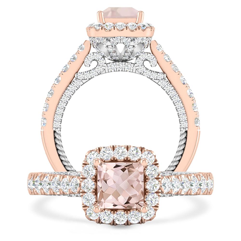 Rose Gold - Morganite