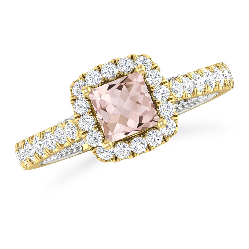 Yellow Gold - Morganite