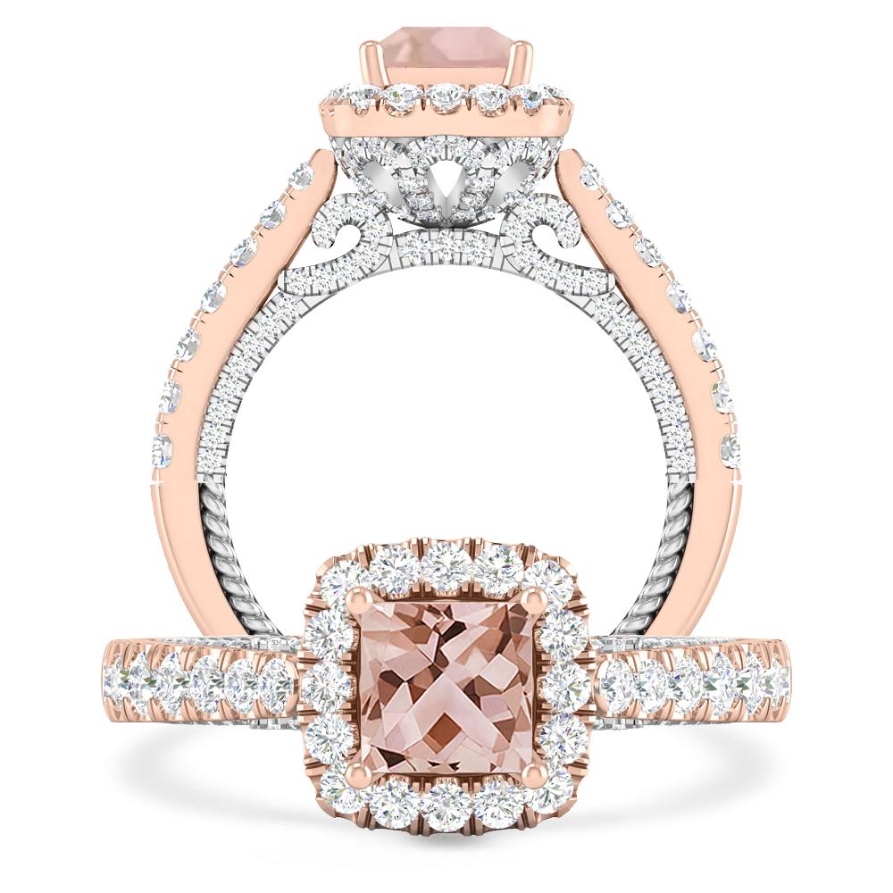 Rose Gold - Morganite