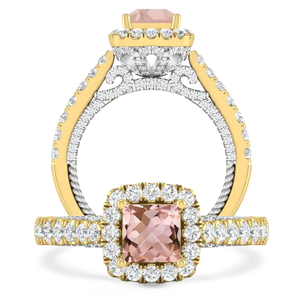 Yellow Gold - Morganite