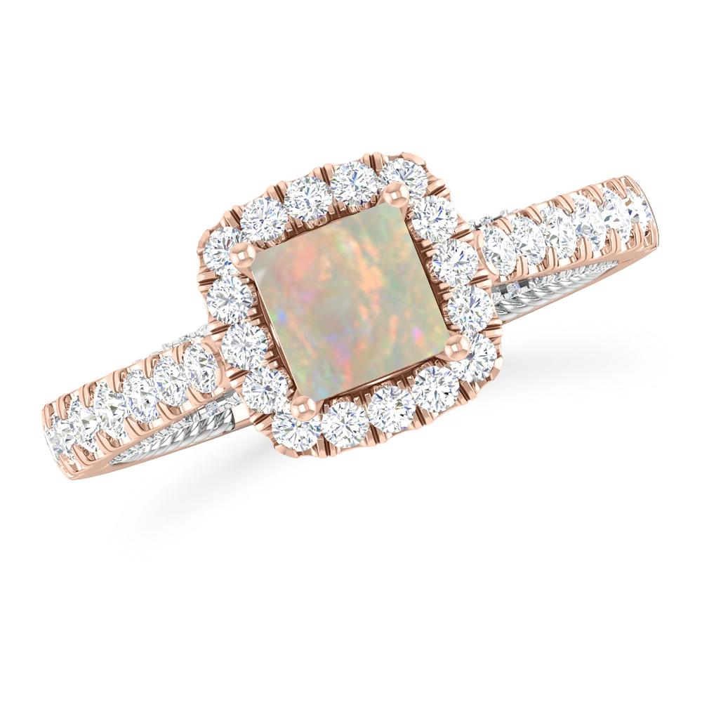 Rose Gold - Opal