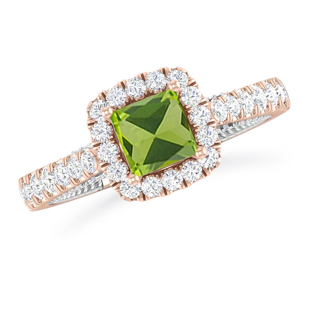 Rose Gold - Peridot