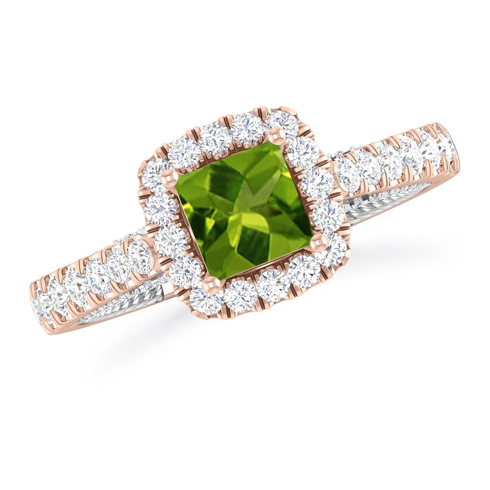 Rose Gold - Peridot