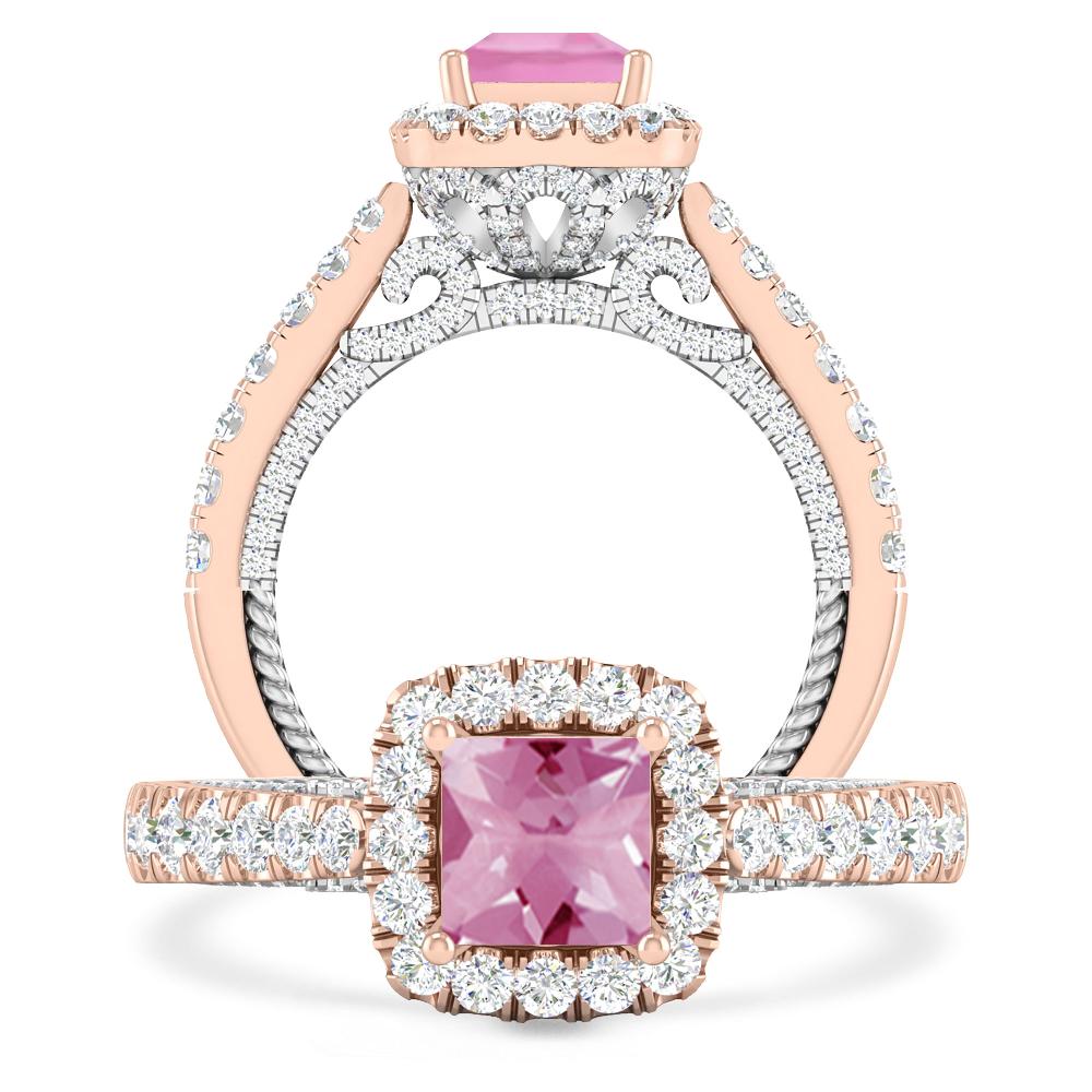 Rose Gold - Pink Tourmaline