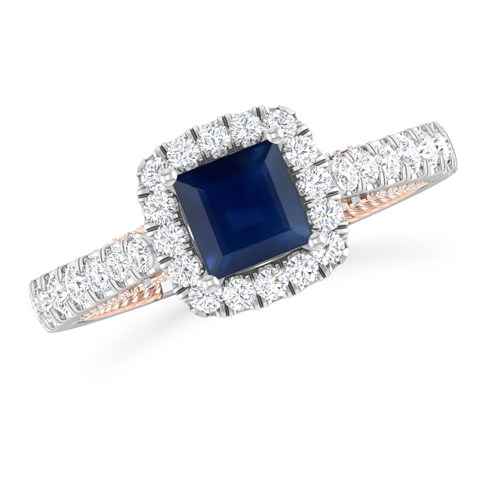 White Gold - Sapphire