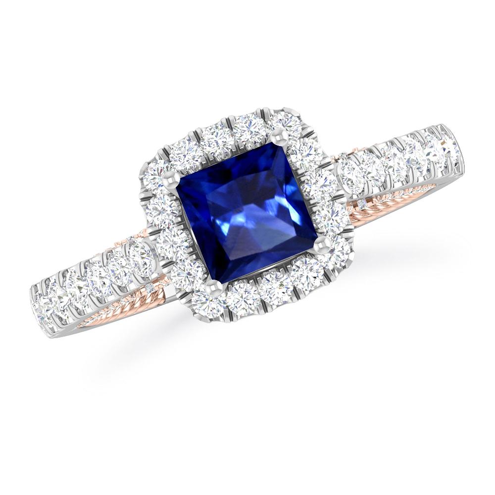 White Gold - Sapphire