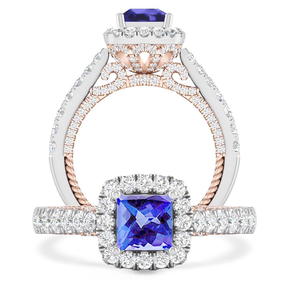 White Gold - Tanzanite