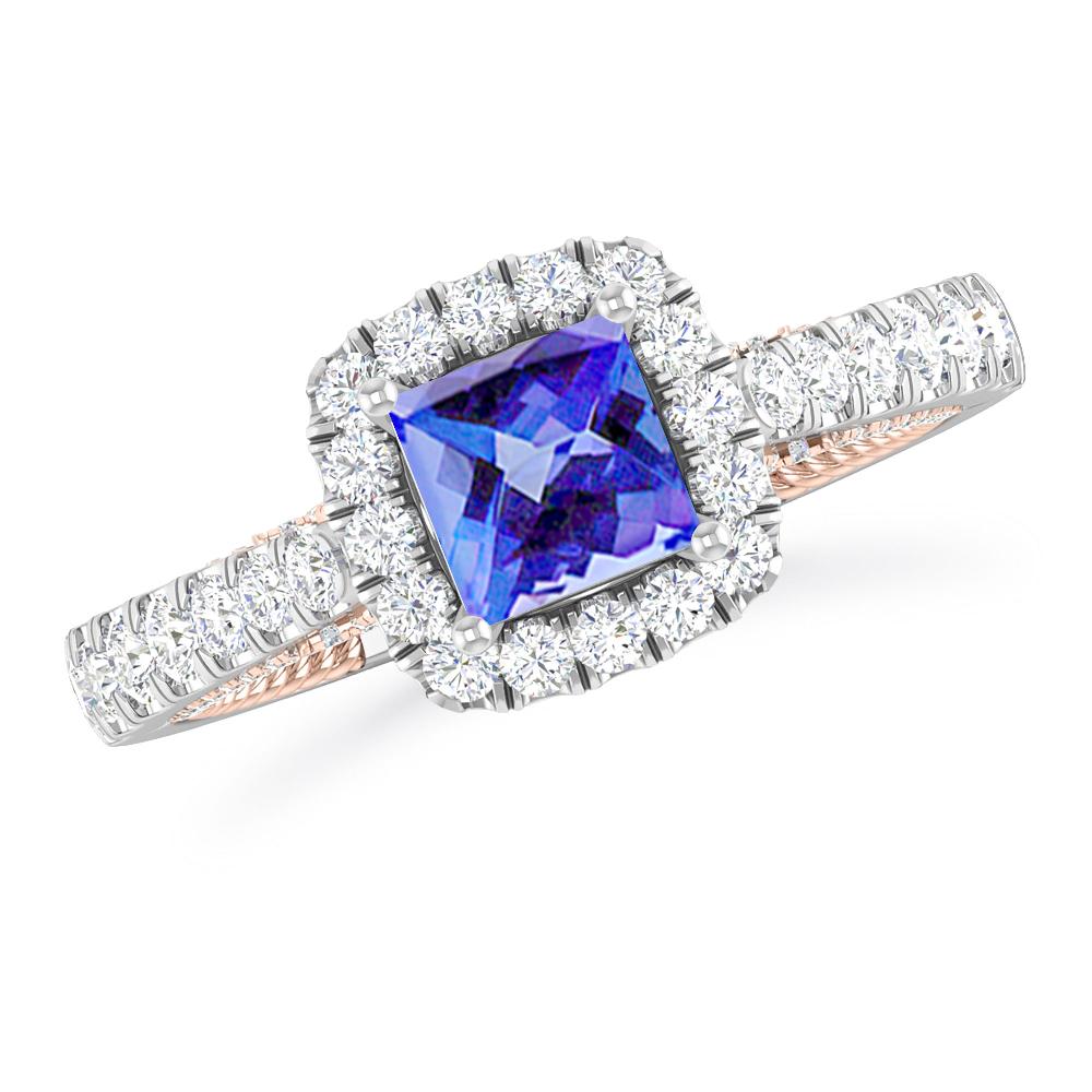 White Gold - Tanzanite