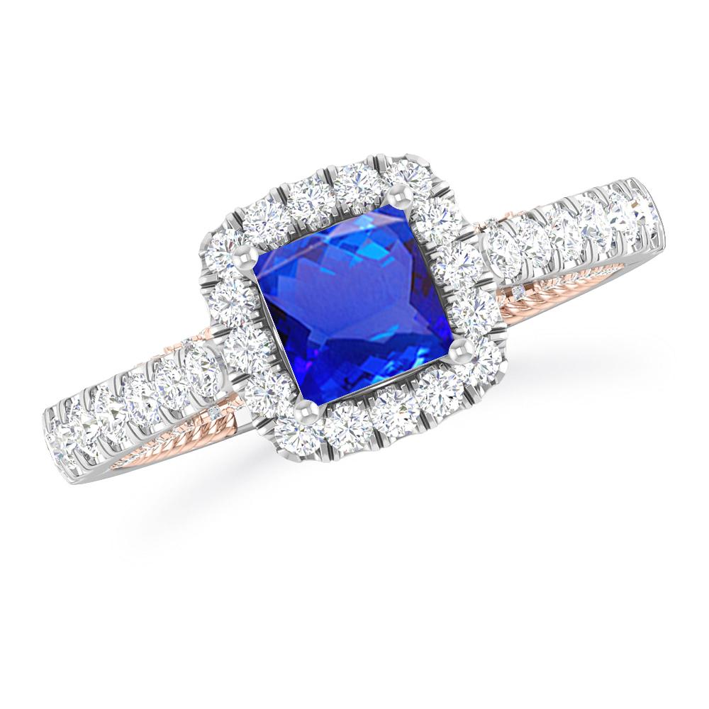 White Gold - Tanzanite