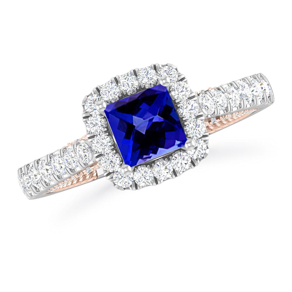 White Gold - Tanzanite