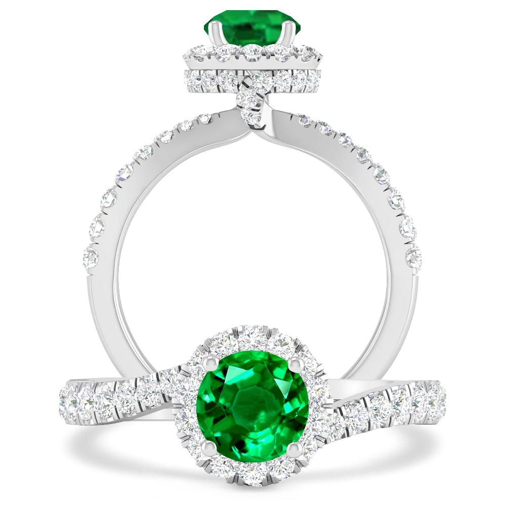 White Gold - Emerald